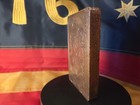 Hand Poured  999 Fine Copper Bullion Bar Art - 3 42 Lbs -  cross Bones Bullion 