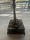 Colonial Vintage Antique 15  Brass Weigh Scales Of Justice W  Eagle Figurine Top