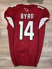 Damiere Byrd  14 Arizona Cardinals 2019 Nfl Football Nike Game Used Worn Jersey