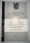 Patrick Hayes Constitution Hall Washington Program   Newspaper Bolshoi Ballet