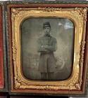 Beaufort Backdrop Civil War Soldier Tintype Ambrotype Photo Liberty Union Case