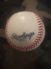 Official Rawlings Mlb Game Used Major League Baseball