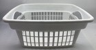        2002 Rubbermaid 2874 Easy-carry White Open Handle Laundry Basket - L  k        