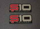 Chevrolet Chevy First Gen S10 Fender Emblem Pair Repop