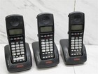 Lot Of 5 Avaya D160 Wireless Handsets W  Charging Cradles Tested 