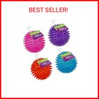 Gnawsome Medium Squeaker Ball Dog Toy  Medium 3 5   Colors Will Vary  All Breed