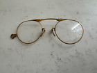 Antique Ao Co 12k Gold Filled Foldable Prince Nez Spectacles   Glasses