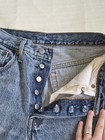 Levi s 501 Skinny Blue Distressed Denim Jeans Button Fly 5-pocket