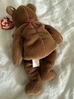 Ty 3rd Gen Teddy Nf Brown 2g Tush Authentic 1993 Beanie Baby