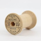Vintage Lot Of 3 Wooden Thread Spools Belding Corticelli Fast To Boiling