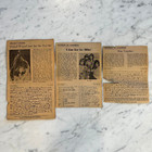 The Who - Lyrics Chords- 1970s Tribune Clippings - Pinball Wizard See Me Feel Me