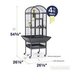 34511 Dometop Bird Cage  Small  Black Hammertone