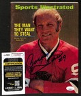 Bobby Hull Hof Signed 1972 Sports Illustrated Magazine Blackhawks Jsa Ba198083
