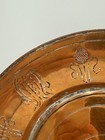 Vintage Ottoman Turkey Handcrafted Engraved 11 1 2    Decorative Copper Plate