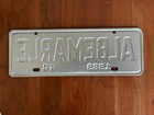 Albemarle 1989 60 License Plate North Carolina