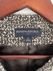 Banana Republic M Brown Wool Blend Knit Blazer Jacket Women   s Medium 