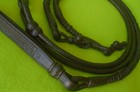 Les Vogt Vintage New Cond Thick Kangaroo Cowhorse Ranch Show Romal Reins 8 8 