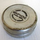 Vintage Mikiphone Pocket Phonograph System Vadasz Working See Video