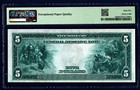 1914    5       Federal Reserve Note         Ny  Fr- 850      Pmg  Gem 65 Epq     