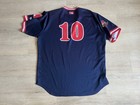 Kyle Teel Game Used Worn Signed Portland Sea Dogs Blue Alt bp Jersey
