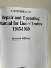 Greenberg s Repair   Operating Manual For Lionel Trains 1945-1969  7th Edition