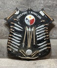 Vintage Weapons Of Moroland Miniature Wall Plaque Philippines Swords Knives