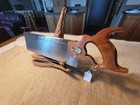 Antique Disston Backsaw 12  14 Tpi  1917- 1940 Excellent 