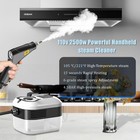Powerful 2500w Handheld Steam Cleaner 15s Fast Heat-up   High-pressure Steam  6-