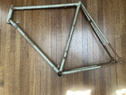 Vtg Rare Cinelli Altenberger Frame  mod  B  58cm  c-c       Serial  6814     nj 