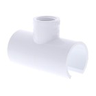 Dura Schedule 40 Pvc Reducing Saddle Tee - Snap-on X Fpt