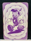1940s Pinocchio Game Card Castell Pepys Disney Rare Card Disneyana