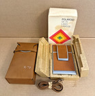 Vintage Polaroid Sx-70 Land Camera Leather Folding Instant Box Case Untested