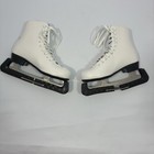 Ccm Comfort Cs Winter Club  White Figure Skates Size 7