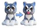 Feisty Pets Tan Dog Plush Toy