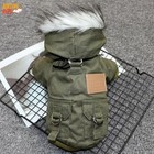 Winter Dog Clothes Puppy Pet Dog Coat Jacket For Small Medium Dog Thicken Warm C