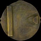 Brass 7th Cavalry Rough Riders Civil War Military 1970s Nos Vintage Belt Buckle