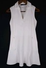 Rlx Ralph Lauren Size Xs White Sleeveless Collared Golf Dress 