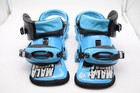Burton Malavita Est Snowboard Bindings Blue Size Medium M Channel Mount