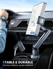 Tablet Holder For Car For Ipad Cup Mount With 1 57 depth Large Clamp 15 height