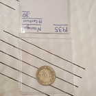 1935 Nicaragua 10 Centavos Silver Coin  800 Fine  Key Date  250 000 Mintage 