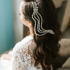 Women Rhinestone Head Chain Multi-layed Metal Fashion Bridal Hair Chain 18021