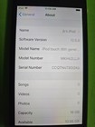 Apple Ipod Touch  6th Generation  - Space Gray  16gb