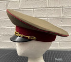 Vintage Bulgarian Army Officer Cockade Enamel Porcelain Cap Badge Enamel  5752