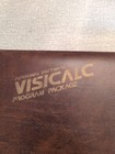 Vintage Visicalc Apple Ii Program Binder   Disk   Manual Set   Personal Software