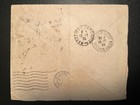 1935 French Algeria Airmail Crash Cover To Paris France Rene Bregand