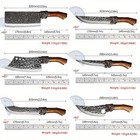 8 Pcs Professional Kitchen Chef Knife Set Stainless Steel Ultra Sharp Tools