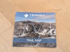 2025-26 Tenney Mountain Ski Area Trail Map   Sticker Plymouth New Hampshire