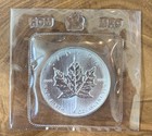 1989 Canada Elizabeth Ii 5 Dollars Silver Maple Leaf 1 Oz Coin - Rcm Sealed