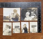 New Mom Cute Baby With Hair In Wicker Carriage Lot Of 11 Antique Vintage Photos