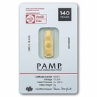 5 Gram Gold Bar - Pamp Coca-cola   140 Years Anniversary